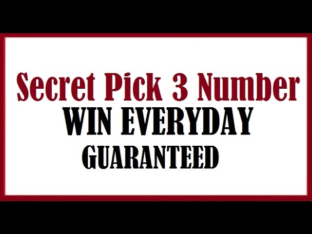 pick 3 lotto numbers